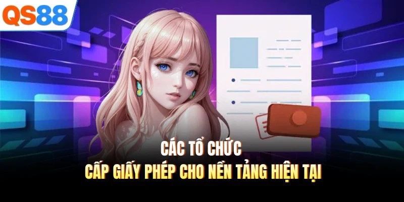 Các tổ chức cấp giấy phép cho nền tảng hiện tại